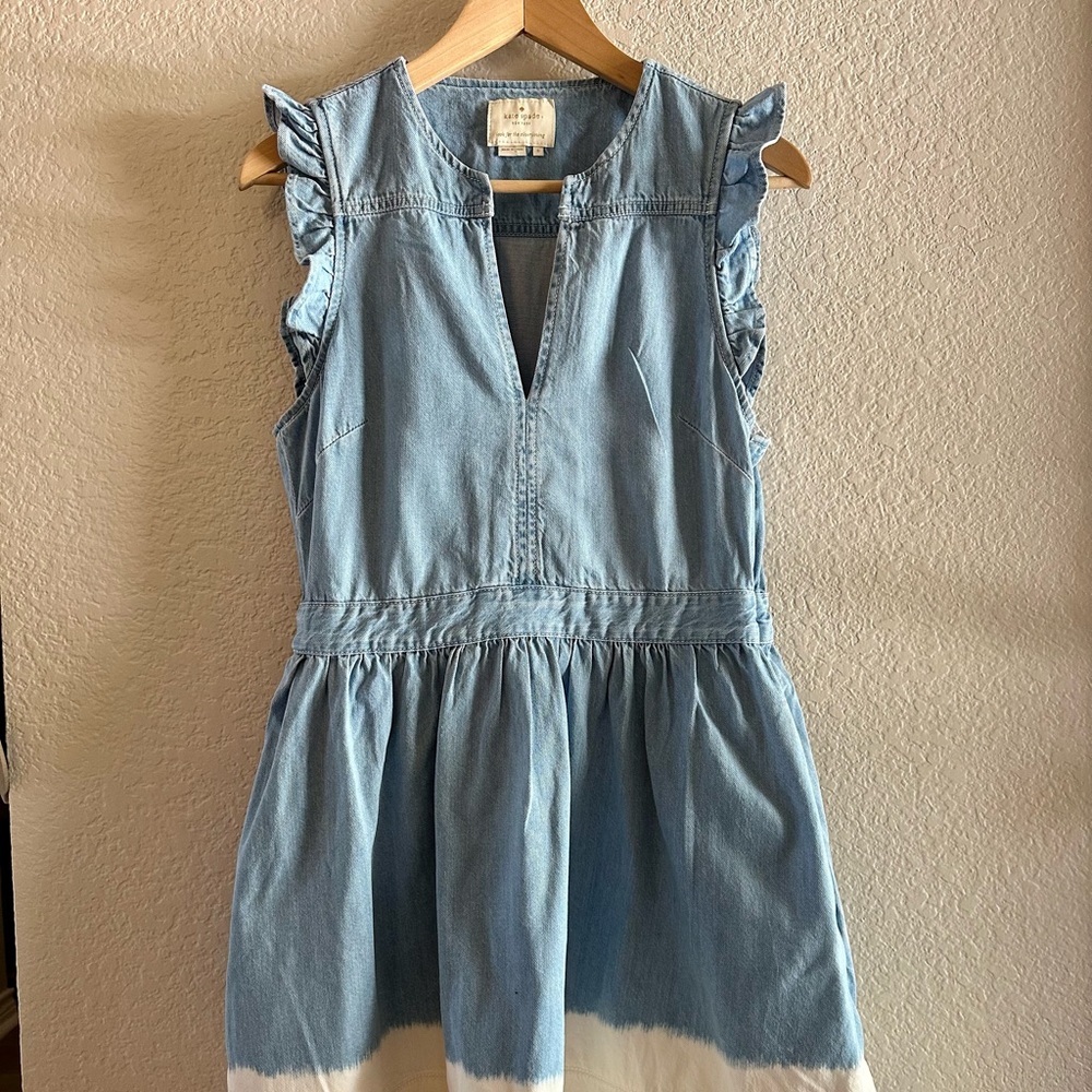 Kate Spade Dip Dye Denim Dress